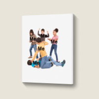 Meme Aesthetic Portrait Canvas Print | Artistshot