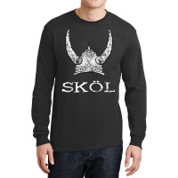 Skol Viking Helmet Nordic Scandinavian Norse Mythology Tank Top Long Sleeve Shirts | Artistshot