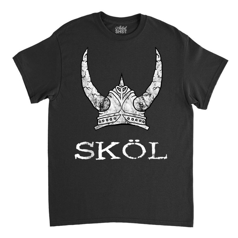 Skol Viking Helmet Nordic Scandinavian Norse Mythology Tank Top Classic T-shirt | Artistshot