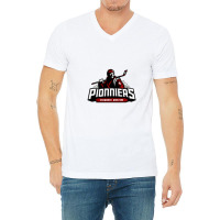 Pionniers De Chamonix Mont Blanc V-neck Tee | Artistshot