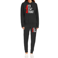 I'd Tap That Fire Hydrant  Funny Firefighter Adult Humor T Shirt Hoodie & Jogger Set | Artistshot