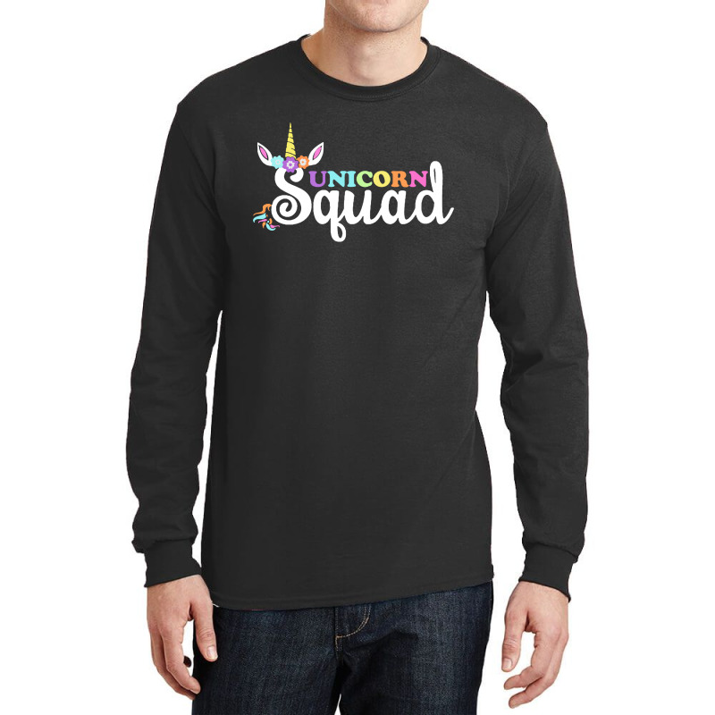 Unicorn Squad Long Sleeve Shirts | Artistshot