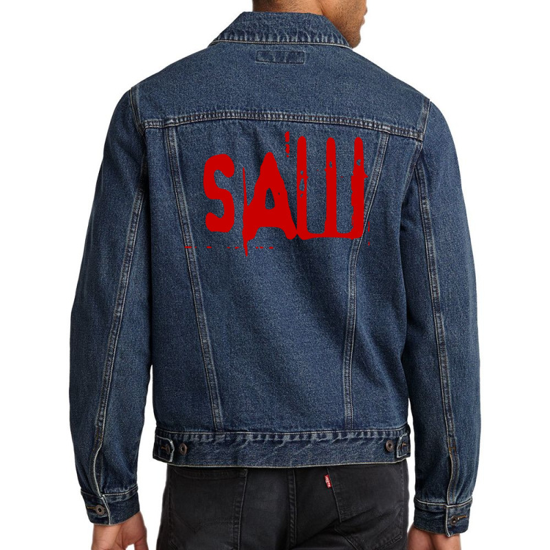 S.a.w Men Denim Jacket by hugo chanavaro | Artistshot