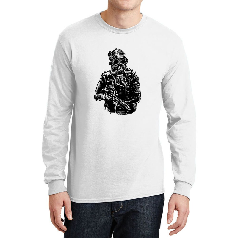 Steampunk Soldier Long Sleeve Shirts | Artistshot