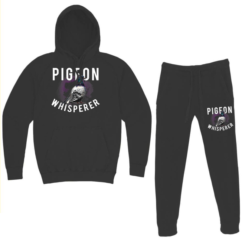 Love Pigeons Bird Lover   Pigeon Whisperer T Shirt Hoodie & Jogger Set | Artistshot