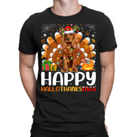 Cocker Spaniel Dog Halloween Christmas Happy Hallothanksmas T-shirt | Artistshot