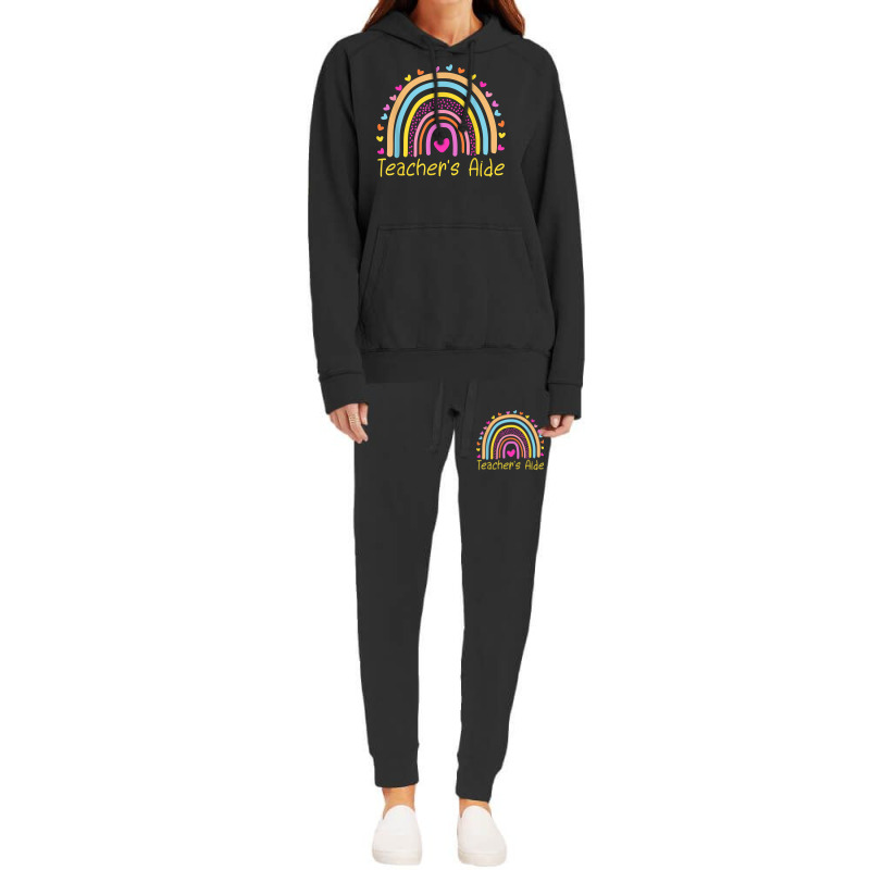 Teacher's Aide Rainbow T Shirt Hoodie & Jogger set by aringzaodeanl | Artistshot