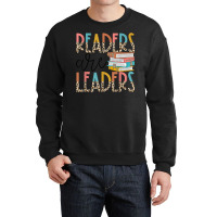 Readers Are Leaders Boho Leopard Book Lover Back To School T Shirt Crewneck Sweatshirt | Artistshot