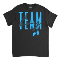 Team Boy Gender Reveal Baby Shower Pink Or Blue T Shirt Classic T-shirt | Artistshot