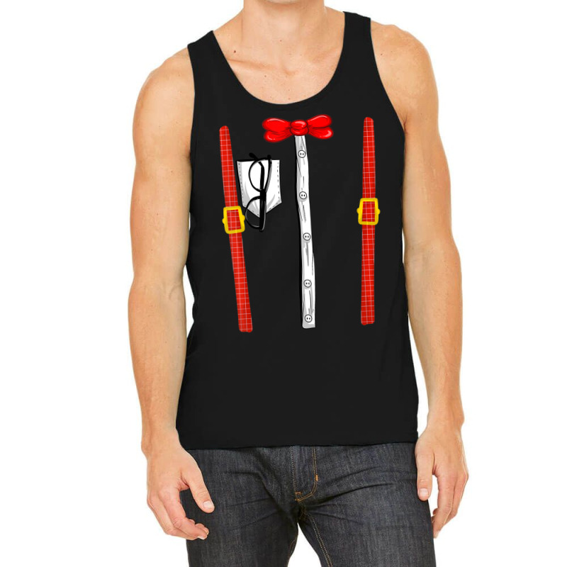 Cool Nerd Person Halloween Costume Lazy Diy Tank Top | Artistshot