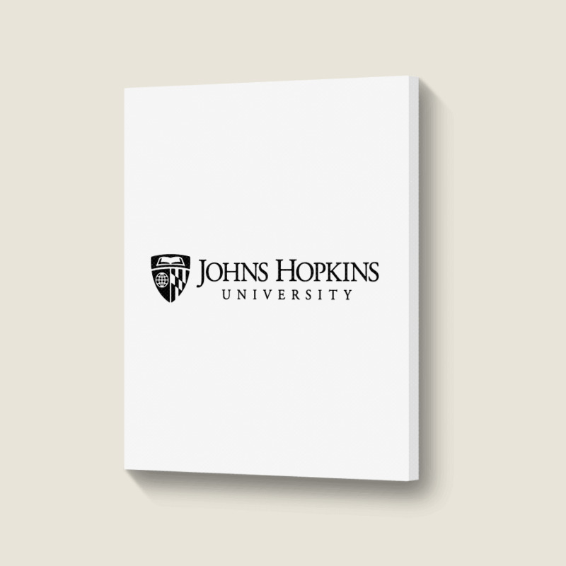 Johns Hopkins University Portrait Canvas Print | Artistshot