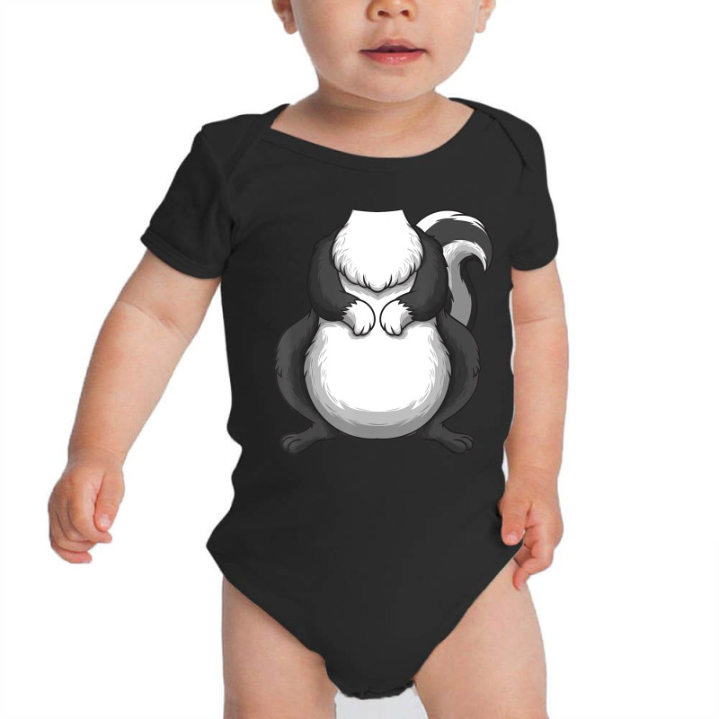 Cool Headless Skunk Lazy Diy Halloween Costume Baby Bodysuit | Artistshot