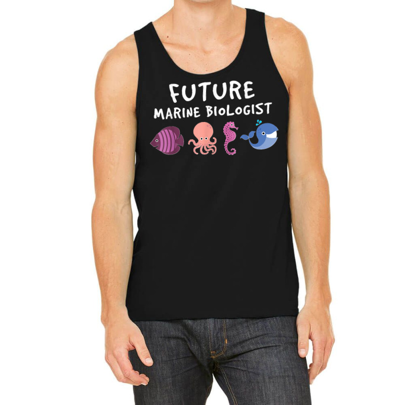 Future Marine Biologist Ocean Life Enthusiast Sea Lover Tank Top | Artistshot