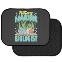 Future Marine Biologist Ocean Life Marine Biology Student Rear Car Mat | Artistshot