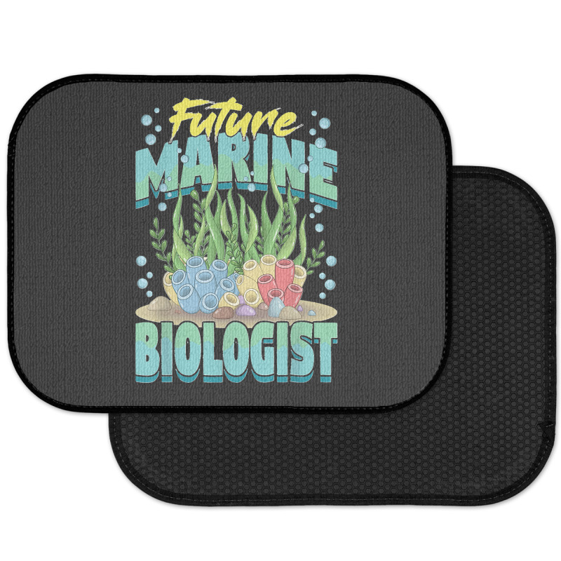 Future Marine Biologist Ocean Life Marine Biology Student Rear Car Mat | Artistshot