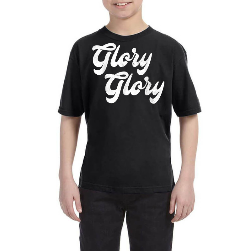 Vintage Glory Glory Game Day Fight Song T Shirt Youth Tee by deleonnylorindg | Artistshot