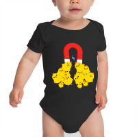 Chicks With Magnet Funny Chick Magnet T Shirt Baby Bodysuit | Artistshot