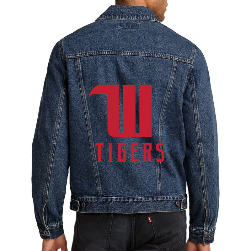 Wittenberg University Men Denim Jacket | Artistshot