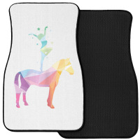 Vaulting Riding Equestrian Horses Sayings Girl Children Front Car Mat | Artistshot