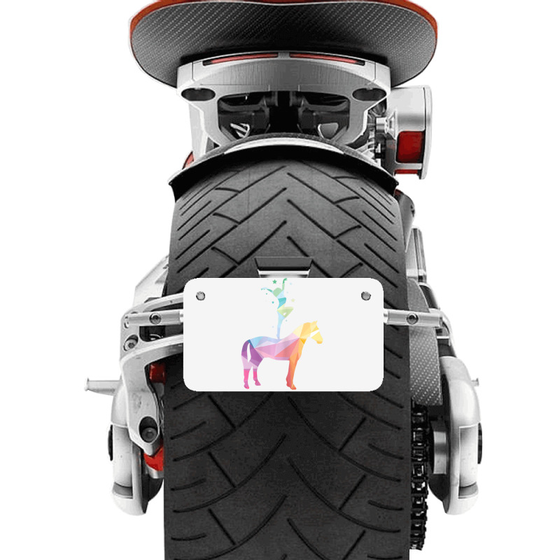 Vaulting Riding Equestrian Horses Sayings Girl Children Motorcycle License Plate | Artistshot