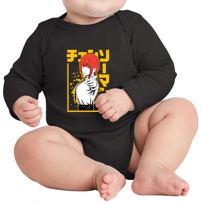 Anime Long Sleeve Baby Bodysuit by seviyummy | Artistshot