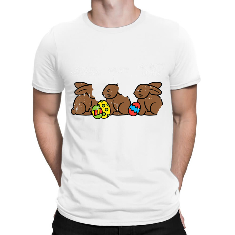 Where Did You Guys Go Chocolate Bunny Easter Kids T-shirt | Artistshot