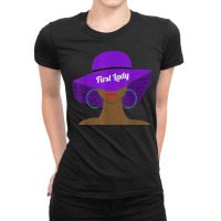 First Lady Pastor's Wife Church Hat Art T Shirt Ladies Fitted T-shirt | Artistshot