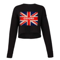 Oxford Flag Rowing Football University Rugby England City Cropped Sweater | Artistshot