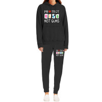 Protect Kids Not Guns Protect Children Stop Gun Violence Hoodie & Jogger Set | Artistshot