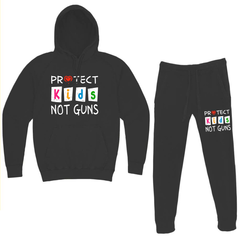 Protect Kids Not Guns Protect Children Stop Gun Violence Hoodie & Jogger Set | Artistshot