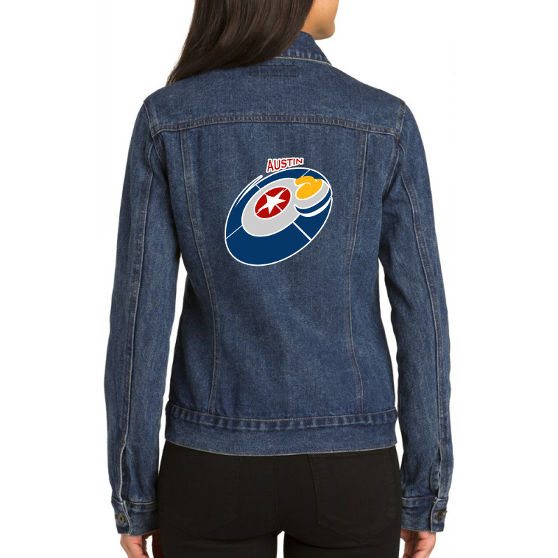 Lonestar Austin Ladies Denim Jacket by Dewsana | Artistshot