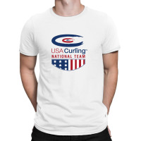 Usa Curling Team T-shirt | Artistshot