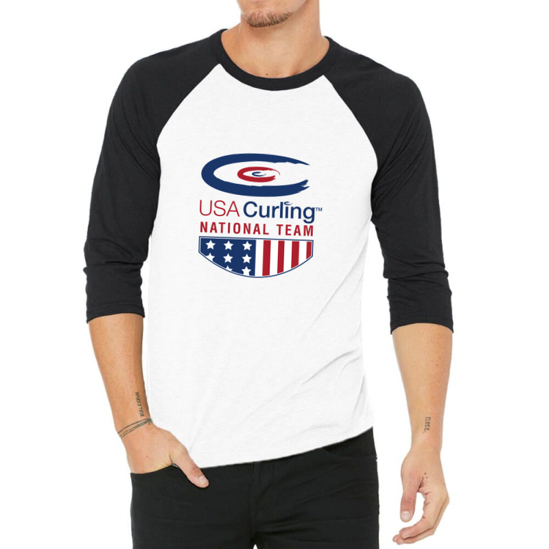 Usa Curling Team 3/4 Sleeve Shirt | Artistshot