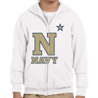 Us Naval Academy Youth Zipper Hoodie | Artistshot