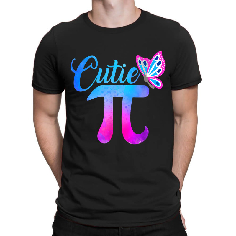 Cute & Funny Cutie Pi Math Pie Butterfly Adorable Math Pun T-shirt | Artistshot