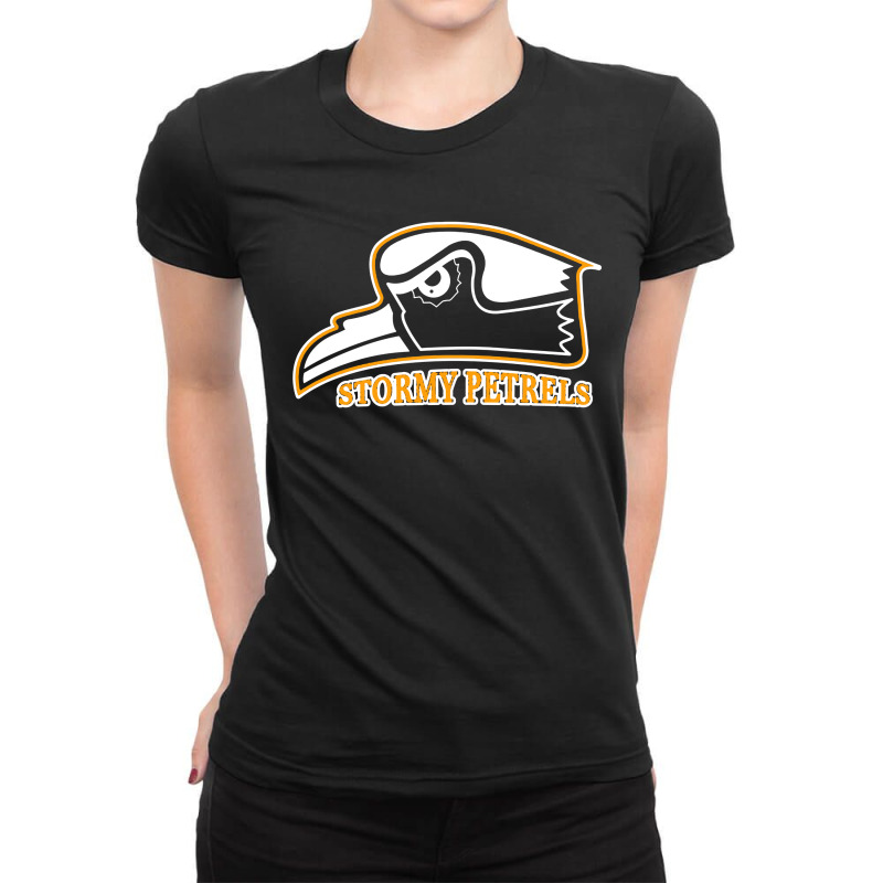 Oglethorpe University Stormy Pretels Ladies Fitted T-Shirt by KennethShop | Artistshot