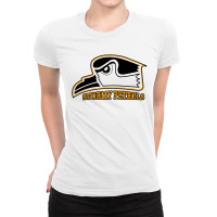 Oglethorpe University Stormy Pretels Ladies Fitted T-shirt | Artistshot