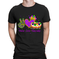 Mardi Gras Peace Love King Cake Mens My Favorite T-shirt | Artistshot