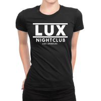 Lux Night Club Ladies Fitted T-shirt | Artistshot