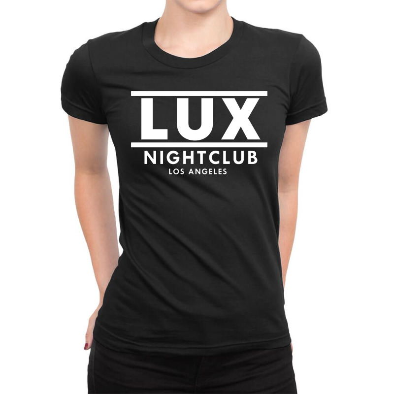 Lux Night Club Ladies Fitted T-Shirt by BLQS Apparel | Artistshot