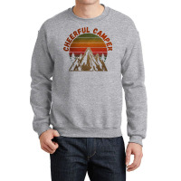 Cheerful Camper T  Shirt1298 Crewneck Sweatshirt | Artistshot