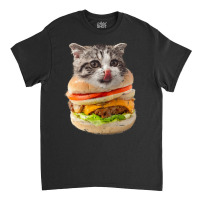 Cheeseburger Cat T  Shirt1302 Classic T-shirt | Artistshot