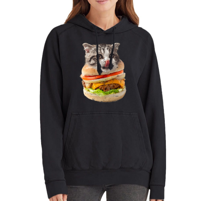 Cheeseburger Cat T  Shirt1302 Vintage Hoodie | Artistshot