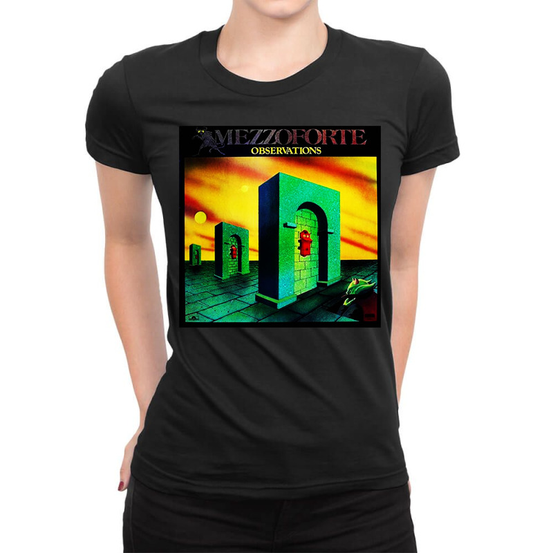 Custom Mezzoforte Observations Copy Ladies Fitted T-shirt By Cm