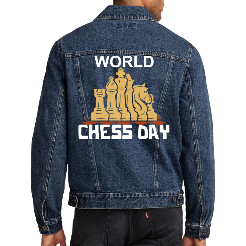 Chess Lover Gift T  Shirt1320 Men Denim Jacket | Artistshot