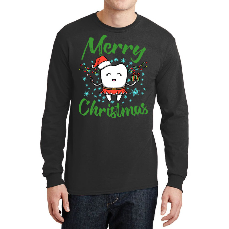 Tooth Fairy Christmas T  Shirt Tooth Fairy Merry Christmas T  Shirt Long Sleeve Shirts | Artistshot