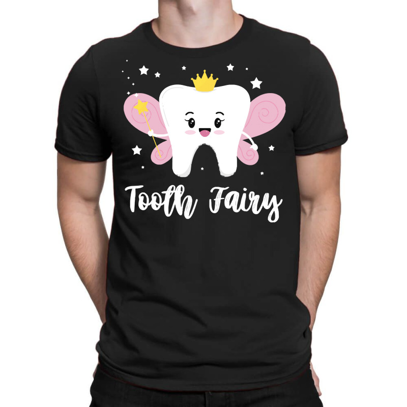 Tooth Fairy T  Shirt Cute Halloween Costume Tooth Fairy Dentist Dental T-shirt | Artistshot