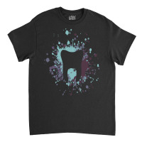 Tooth Paint Splash T  Shirt Dentis Tooth Color Splash T  Shirt Classic T-shirt | Artistshot