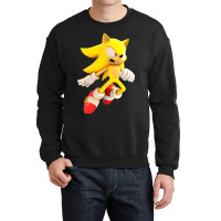 Yellow Hedgehog Jumps Aside Crewneck Sweatshirt | Artistshot