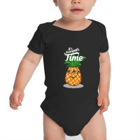 Summer Time Pineapple Baby Bodysuit | Artistshot